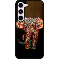 Coque Samsung Galaxy S23 - Silicone rigide noir Elephant 02