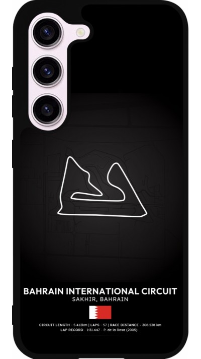 Coque Samsung Galaxy S23 - Silicone rigide noir F1 Track 2025 Bahrain