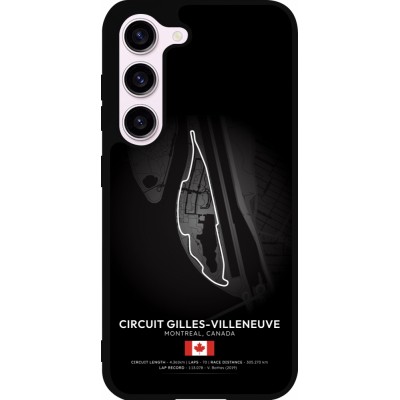 Coque Samsung Galaxy S23 - Silicone rigide noir F1 Track 2025 Canada