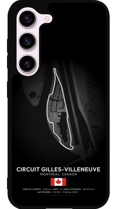 Coque Samsung Galaxy S23 - Silicone rigide noir F1 Track 2025 Canada