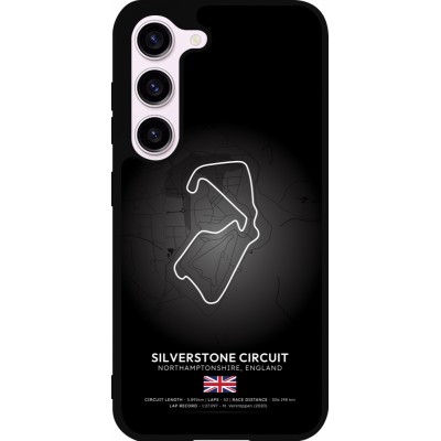 Coque Samsung Galaxy S23 - Silicone rigide noir F1 Track 2025 Great Britan