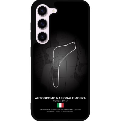Coque Samsung Galaxy S23 - Silicone rigide noir F1 Track 2025 Italy