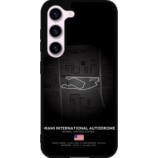 Samsung Galaxy S23 Case Hülle - Silikon schwarz F1 Track 2025 Miami