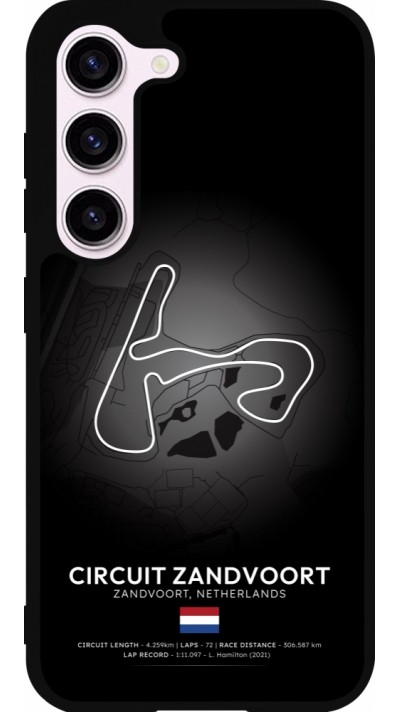 Coque Samsung Galaxy S23 - Silicone rigide noir F1 Track 2025 Netherlands