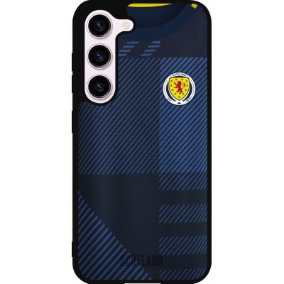 Samsung Galaxy S23 Case Hülle - Silikon schwarz Schottland personalisierbares Fussballtrikot