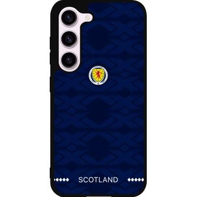 Coque Samsung Galaxy S23 - Silicone rigide noir Maillot de football Ecosse 2026 personnalisable