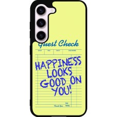 Coque Samsung Galaxy S23 - Silicone rigide noir Guest check 2026