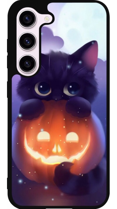 Samsung Galaxy S23 Case Hülle - Silikon schwarz Halloween 17 15