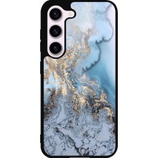 Coque Samsung Galaxy S23 - Silicone rigide noir Marble 04