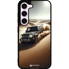 Coque Samsung Galaxy S23 - Silicone rigide noir Mercedes G Drift Desert