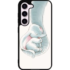 Coque Samsung Galaxy S23 - Silicone rigide noir Mom 1903