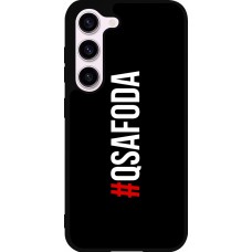 Samsung Galaxy S23 Case Hülle - Silikon schwarz Qsafoda 1