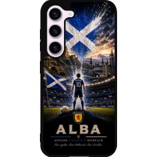 Samsung Galaxy S23 Case Hülle - Silikon schwarz Fussball Schottland splash 2026