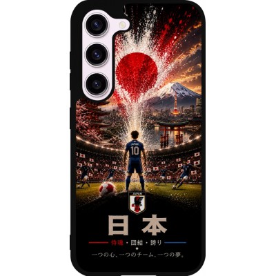 Samsung Galaxy S23 Case Hülle - Silikon schwarz Fussball Japan splash 2026