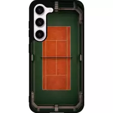 Coque Samsung Galaxy S23 - Silicone rigide noir Sports 2026 Tennis