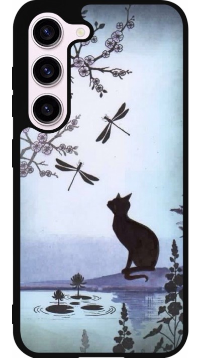 Coque Samsung Galaxy S23 - Silicone rigide noir Spring 19 12