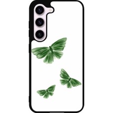 Samsung Galaxy S23 Case Hülle - Silikon schwarz Butterflies Spring 2026