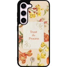 Samsung Galaxy S23 Case Hülle - Silikon schwarz Trust the process Spring 2026