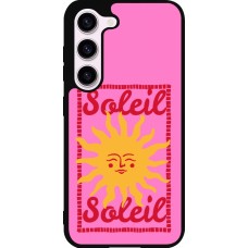 Coque Samsung Galaxy S23 - Silicone rigide noir Sun sun 2026