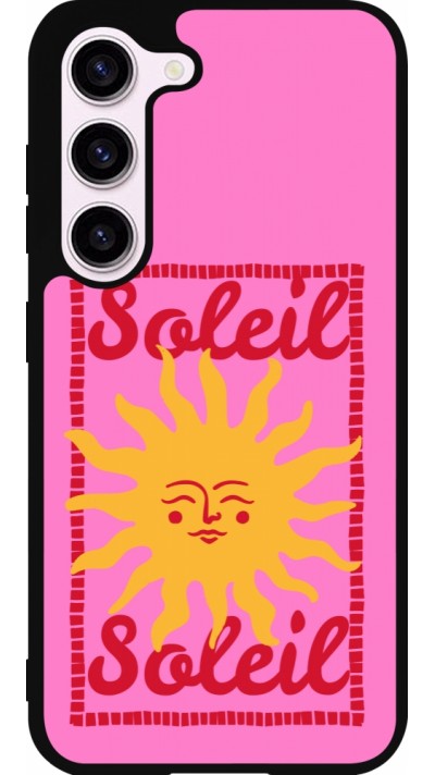 Coque Samsung Galaxy S23 - Silicone rigide noir Sun sun 2026