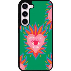 Samsung Galaxy S23 Case Hülle - Silikon schwarz Viva la vida 2026