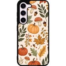 Samsung Galaxy S23 FE Case Hülle - Silikon schwarz Autumn 25 Autumn pattern