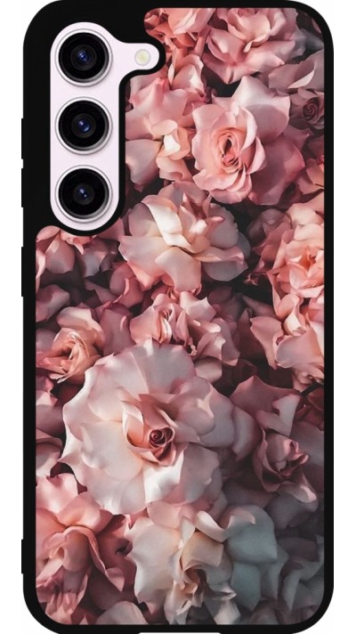 Coque Samsung Galaxy S23 FE - Silicone rigide noir Beautiful Roses