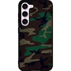 Samsung Galaxy S23 FE Case Hülle - Silikon schwarz Camouflage 3