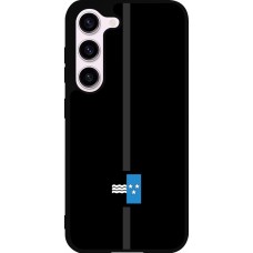 Coque Samsung Galaxy S23 FE - Silicone rigide noir Canton AG noir