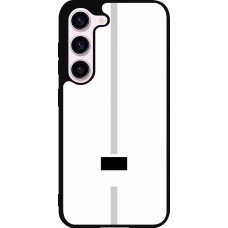 Coque Samsung Galaxy S23 FE - Silicone rigide noir Canton FR blanc