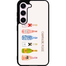 Coque Samsung Galaxy S23 FE - Silicone rigide noir Champagne Please