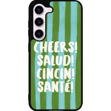Coque Samsung Galaxy S23 FE - Silicone rigide noir Cheers 2026
