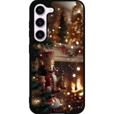 Coque Samsung Galaxy S23 FE - Silicone rigide noir Christmas 25 Xmas Nutcracker