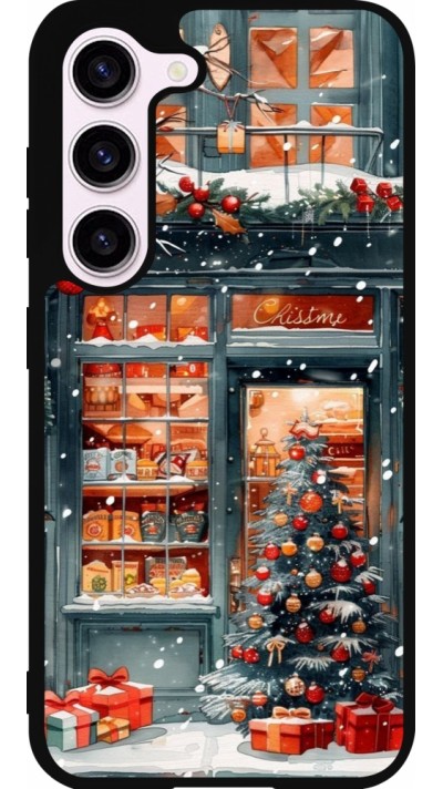 Coque Samsung Galaxy S23 FE - Silicone rigide noir Christmas 25 Xmas Shop