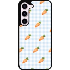 Coque Samsung Galaxy S23 FE - Silicone rigide noir Easter 2026 Pattern carrots
