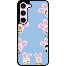 Coque Samsung Galaxy S23 FE - Silicone rigide noir Easter 2026 Snoopy