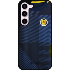 Samsung Galaxy S23 FE Case Hülle - Silikon schwarz Schottland personalisierbares Fussballtrikot
