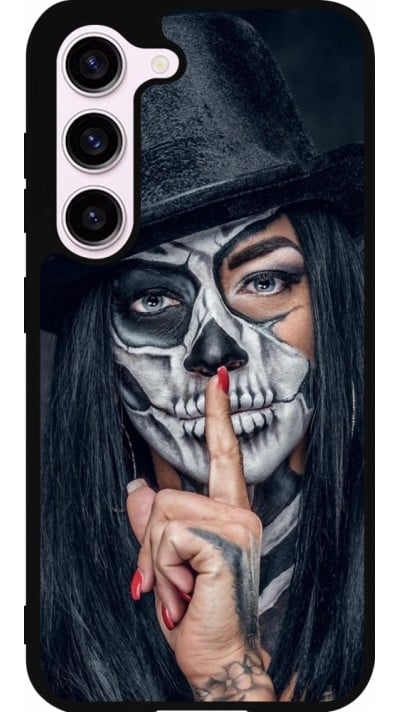 Samsung Galaxy S23 FE Case Hülle - Silikon schwarz Halloween 18 19