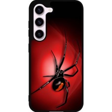 Samsung Galaxy S23 FE Case Hülle - Silikon schwarz Halloween 2023 spider black widow