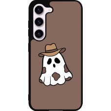 Samsung Galaxy S23 FE Case Hülle - Silikon schwarz Halloween 2024 cowboy ghost