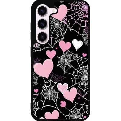 Samsung Galaxy S23 FE Case Hülle - Silikon schwarz Halloween 2024 girly