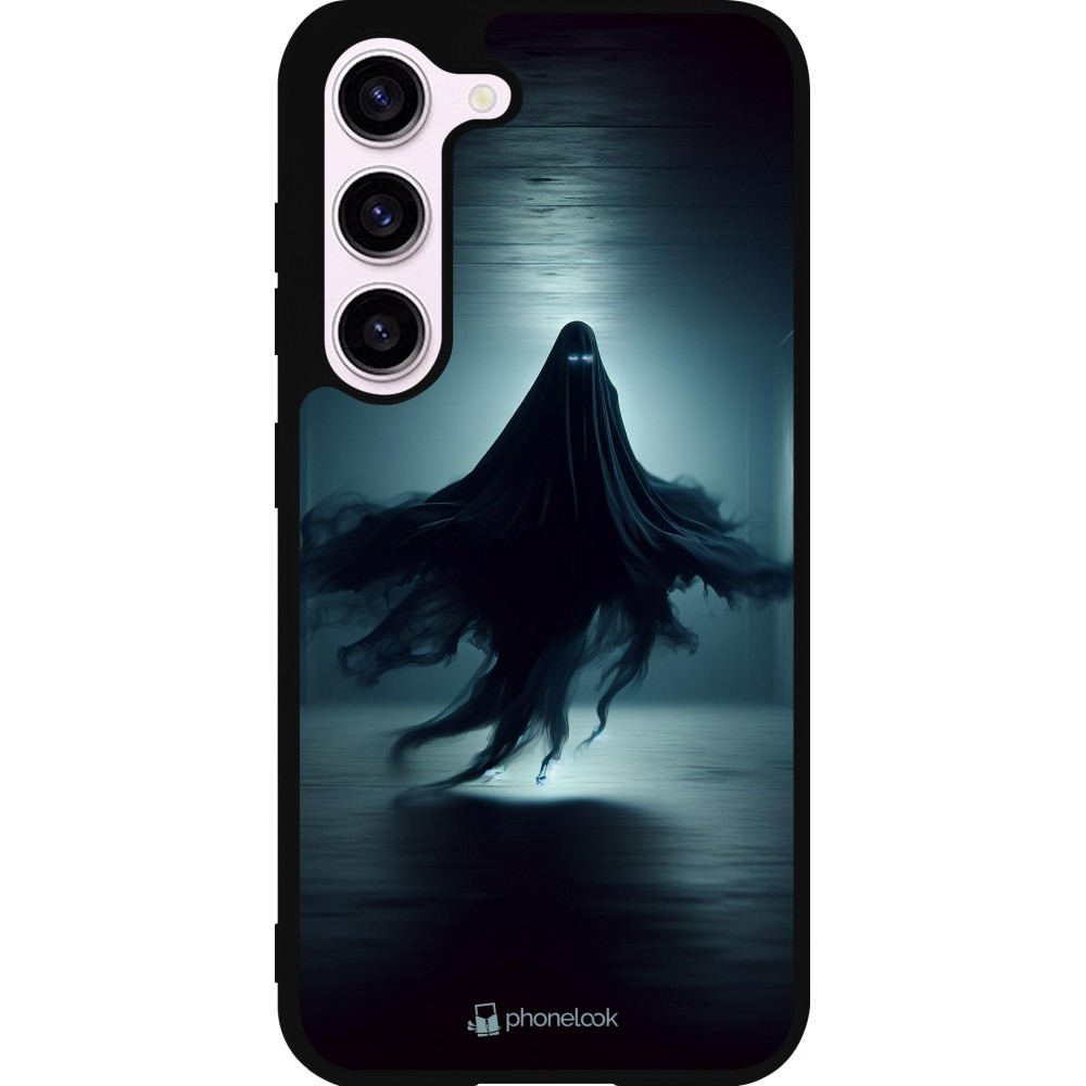 Coque Samsung Galaxy S23 FE - Silicone rigide noir Halloween 2024 Spectral Shadow