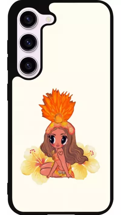 Coque Samsung Galaxy S23 FE - Silicone rigide noir Karol G Tropicoqueta