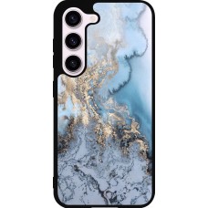Coque Samsung Galaxy S23 FE - Silicone rigide noir Marble 04