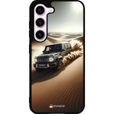 Coque Samsung Galaxy S23 FE - Silicone rigide noir Mercedes G Drift Desert