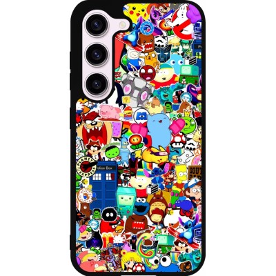 Samsung Galaxy S23 FE Case Hülle - Silikon schwarz Mixed cartoons