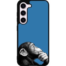 Samsung Galaxy S23 FE Case Hülle - Silikon schwarz Monkey Pop Art