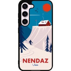 Samsung Galaxy S23 FE Case Hülle - Silikon schwarz Nendaz Cabane Ski