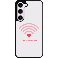 Coque Samsung Galaxy S23 FE - Silicone rigide noir Saint Valentines Day 26 Love is in the air