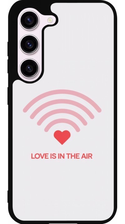 Coque Samsung Galaxy S23 FE - Silicone rigide noir Saint Valentines Day 26 Love is in the air